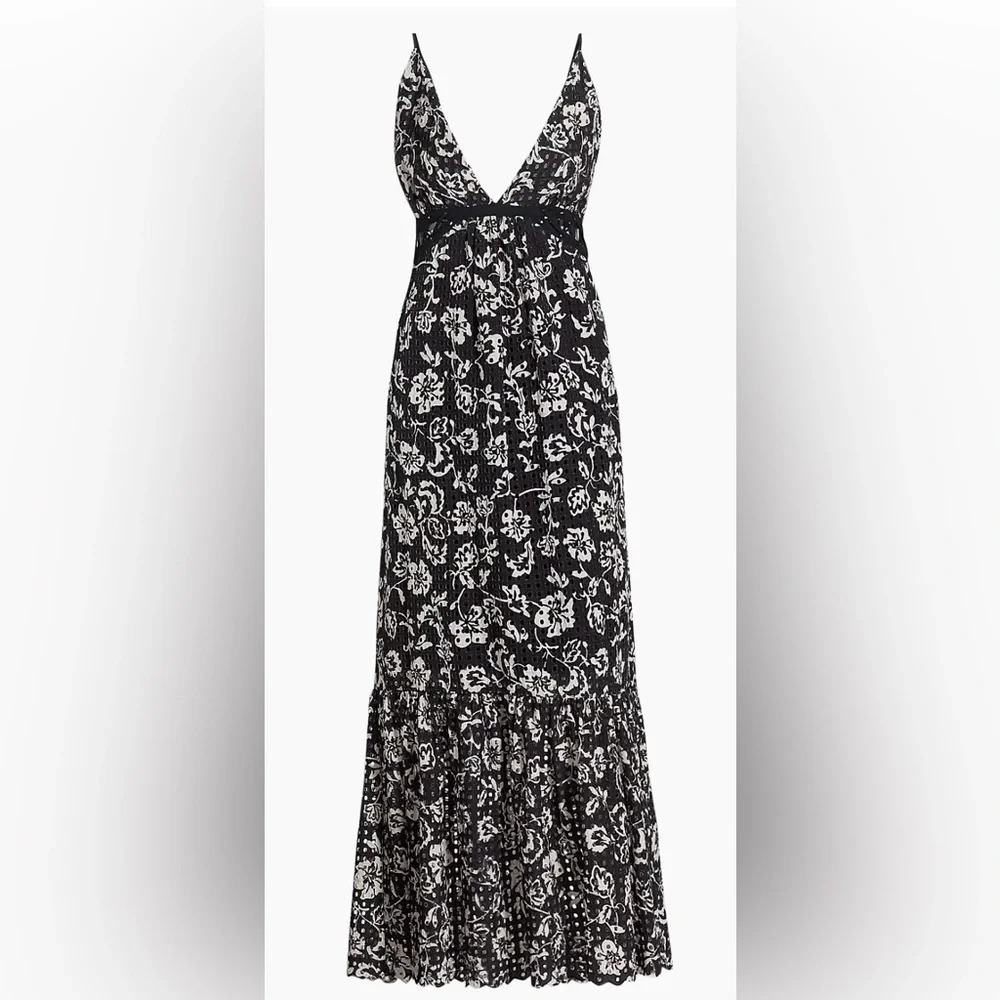 Ramy Brook Ingrid Floral Eyelet Maxi Dress - Picture 5 of 11